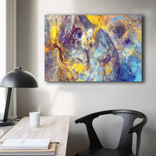 Tablou canvas abstract modern fum MODEL 14