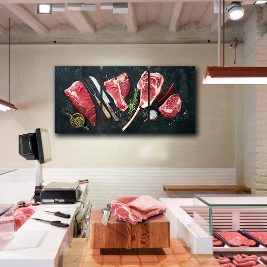 Tablou canvas macelarie Meat Lovers