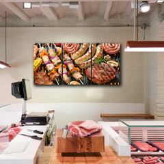 Tablou canvas macelarie Barbeque