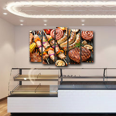 Tablou canvas macelarie Barbeque