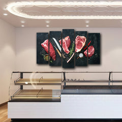 Tablou canvas macelarie Meat Lovers