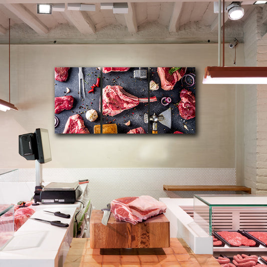 Tablou canvas macelarie Ribs