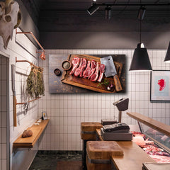 Tablou canvas macelarie Meat Cleaver