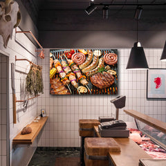 Tablou canvas macelarie Barbeque