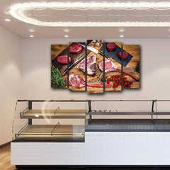 Tablou canvas macelarie Chefs Table