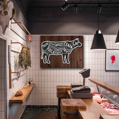 Tablou canvas culinar vita macelarie transare vita