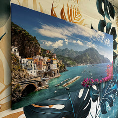 Tablou canvas peisaj coasta Italiei Amalfi