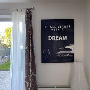Tablou canvas citat motivational One dream