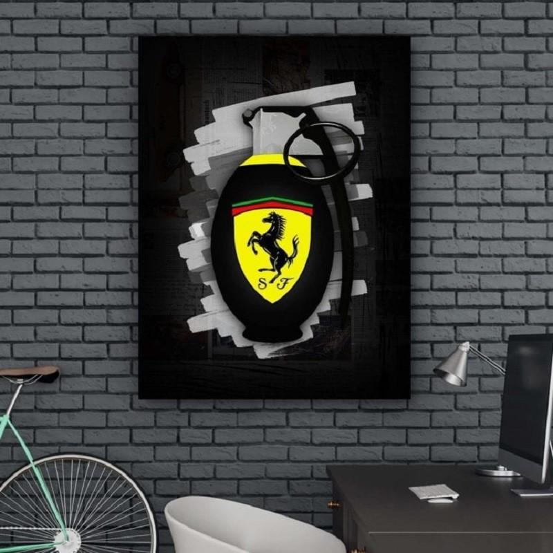 Tablou canvas Ferrari grenade