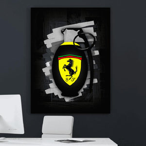 Tablou canvas Ferrari grenade