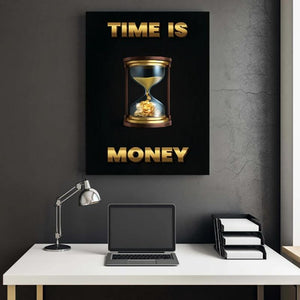 Tablou canvas Time is money