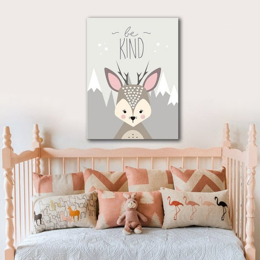 Tablou canvas camera copii BE KIND