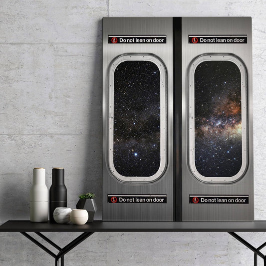 Tablou canvas 3d space SPACE TRAIN