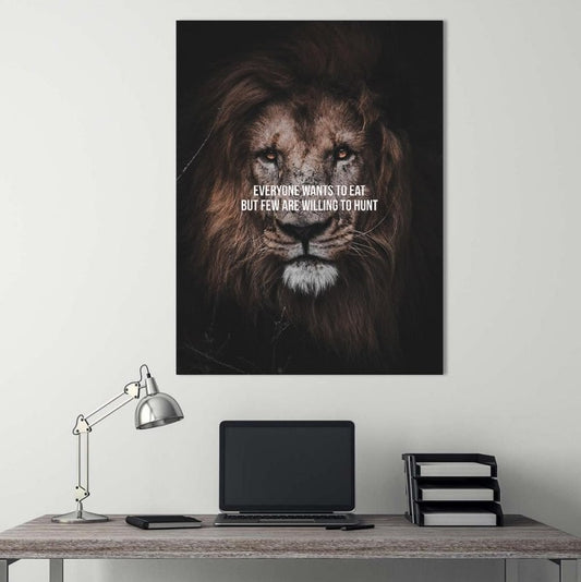 Tablou canvas LION HUNT