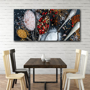 Tablou canvas Condimente bucatarie
