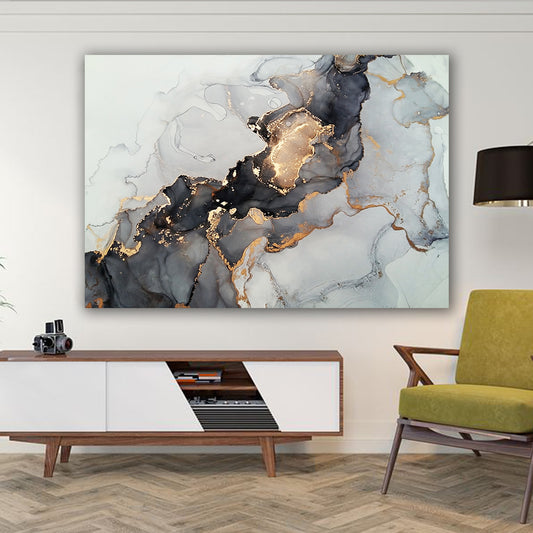 Tablou canvas efect de marmura abstract modern art MODEL 23