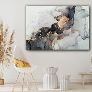 Tablou canvas efect de marmura abstract modern art MODEL 23