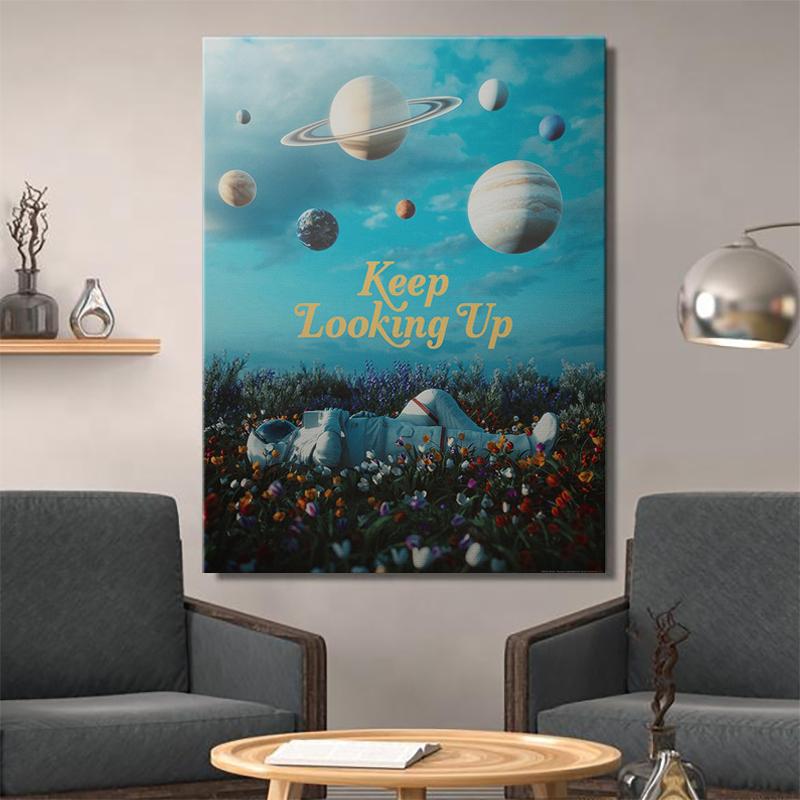 Tablou canvas motivational Keep looking up