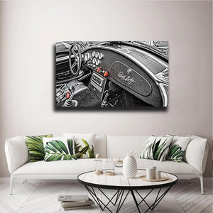 Tablou canvas auto moto retro SHELBY COBRA