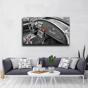 Tablou canvas auto moto retro SHELBY COBRA
