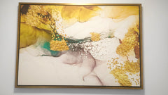 Tablou canvas praf de aur abstract modern art MODEL 87