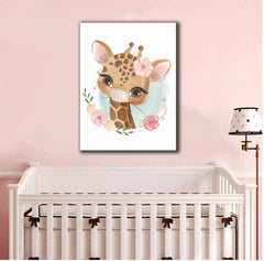 Tablou canvas copii girafa BABY GIRAFFE