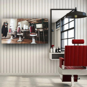 Tablou multicanvas frizerie MIRRORS 2