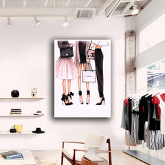 Tablou canvas fashion Chanel MODEL 3