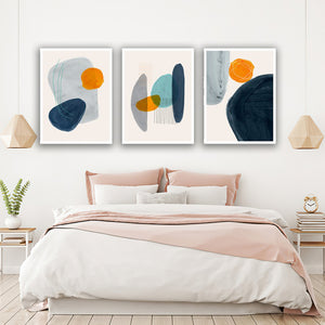 Set 3 tablouri canvas moderne minimaliste MODEL 14