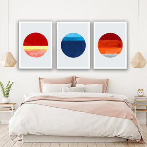 Set 3 tablouri canvas moderne minimaliste MODEL 12