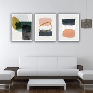 Set 3 tablouri canvas moderne minimaliste MODEL 13