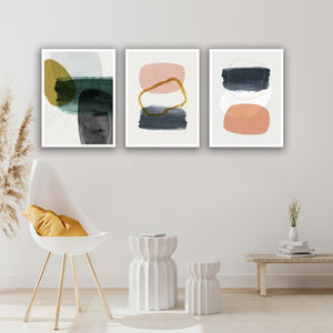 Set 3 tablouri canvas moderne minimaliste MODEL 13